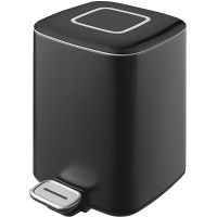 Ведро для мусора Boheme Q 10948-B Черное — фото 1, Мусорные ведра