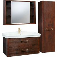 Товар: Шкаф пенал Bellezza Рикарда 40 R 4629605181448 подвесной Каштан - фото 2 Шкаф пенал Bellezza Рикарда 40 R 4629605181448 подвесной Каштан — фото 2, Мебель для ванной