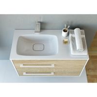 Товар: Тумба под раковину Aqwella 5 Stars Майами 90 Mai.01.09/L Дуб сонома Белая - фото 4 Тумба под раковину Aqwella 5 Stars Майами 90 Mai.01.09/L Дуб сонома Белая — фото 4, Мебель для ванной