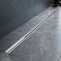 Товар: Душевой лоток AM.PM MasterFlow 100 W01SC-S11-100-05SB с решеткой Хром матовый Slim line - фото 5 Душевой лоток AM.PM MasterFlow 100 W01SC-S11-100-05SB с решеткой Хром матовый Slim line — фото 5, Душевые лотки