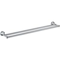 Полотенцедержатель Grampus Laguna GR-7802 двойной Хром — фото 1, Полотенцедержатели