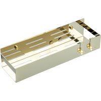 Металлическая полка Boheme Q 10965-G Золото — фото 1, Полки для ванной и душа