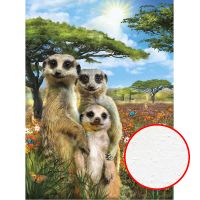 Фреска Ortograf Животные 17021 Фактура бархат FX Флизелин (2*2,7) Разноцветный, Животные/Цветы/Пейзаж — фото 1, Фрески