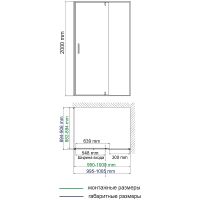 Товар: Душевой уголок WasserKRAFT Aisch 100x90 55P22 профиль Матовое золото стекло прозрачное - фото 8 Душевой уголок WasserKRAFT Aisch 100x90 55P22 профиль Матовое золото стекло прозрачное — фото 8, Прямоугольные душевые уголки