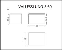 Товар: Тумба Boheme Armadi Art Vallessi UNO-S 60 897-060-W подвесная White - фото 8 Тумба Boheme Armadi Art Vallessi UNO-S 60 897-060-W подвесная White — фото 8, Мебель для ванной