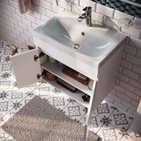 Товар: Тумба с раковиной Iddis Zodiac 60 ZOD6CD0i95K подвесная Белая - фото 5 Тумба с раковиной Iddis Zodiac 60 ZOD6CD0i95K подвесная Белая — фото 5, Мебель для ванной