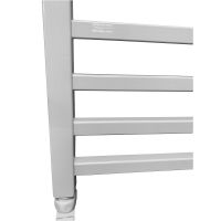 Водяной полотенцесушитель Ника Modern ЛМ 5 100x50 Белый 12 перекладин — фото 3, Водяные полотенцесушители