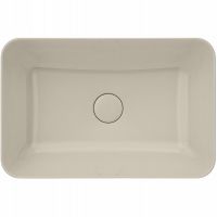 Товар: Раковина-чаша Kerama Marazzi Plaza 55 PLR.wb.55\SAN Песочная матовая - фото 2 Раковина-чаша Kerama Marazzi Plaza 55 PLR.wb.55\SAN Песочная матовая — фото 2, Раковины накладные