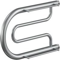 Водяной полотенцесушитель Ника Econ ПЛ 32/50 с полкой Хром — фото 1, Водяные полотенцесушители