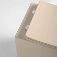 Унитаз Vincea Piatti VT1-11SMC подвесной Капучино матовый с сиденьем Микролифт — фото 8, Подвесные унитазы