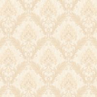 Обои Roberto Borzagi King 90118-2 Винил на флизелине (1,06*10) Бежевый, Дамаск — фото 1, Обои для стен