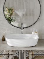 Раковина-чаша Orange 50 B08-500W Белая глянцевая — фото 8, Раковины