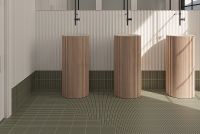 Керамогранит WOW Raster Line S Off White 15х15 см арт-131401 — фото 2, Керамогранит