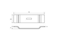 Товар: Полка для ванны Excellent Zen DOEX.1102.750.TR Прозрачная - фото 4 Полка для ванны Excellent Zen DOEX.1102.750.TR Прозрачная — фото 4, Полки для ванной и душа