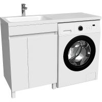 Тумба под раковину Iddis Optima Home 120 OPH120Di95 Белый — фото 1, Тумбы под раковину