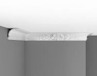 Карниз Decomaster 2400x115x118 мм арт-DP 51A — фото 2, Карнизы