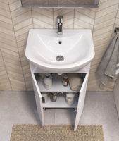 Товар: Тумба под раковину Vigo Selena 50 tn.SEL.BAL.50.2D Белая - фото 3 Тумба под раковину Vigo Selena 50 tn.SEL.BAL.50.2D Белая — фото 3, Тумбы под раковину