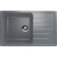 Кухонная мойка Ulgran Classic U-400-309 Темно-серая — фото 1, Кухонные мойки