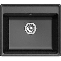 Кухонная мойка GranFest Vertex GF-V-580 Черная — фото 2, Кухонные мойки