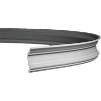 Карниз гибкий Европласт 1.50.177 2000x120x55 мм — фото 1, Карнизы