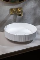 Товар: Раковина-чаша Boheme Corian 40 801-R-MW Белая матовая - фото 4 Раковина-чаша Boheme Corian 40 801-R-MW Белая матовая — фото 4, Раковины