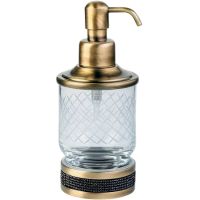 Товар: Дозатор для жидкого мыла Boheme Royal Cristal 10929-BR-B Бронза - фото 1 Дозатор для жидкого мыла Boheme Royal Cristal 10929-BR-B Бронза — фото 1, Дозаторы