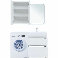 Товар: Тумба под раковину Aquanet Вега 130 329125 Белый глянец - фото 5 Тумба под раковину Aquanet Вега 130 329125 Белый глянец — фото 5, Тумбы под раковину