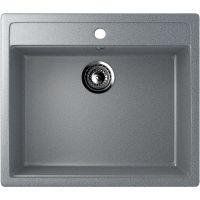 Кухонная мойка Ulgran Classic U-104-309 Темно-серая — фото 1, Кухонные мойки