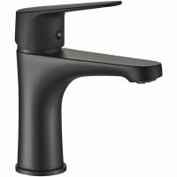 Смеситель для раковины WesnaArt Nova NOV03-210Black Черный матовый — фото 1, Смесители для раковины