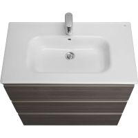 Товар: Тумба под раковину Roca The Gap 80 A857406402 подвесная Городской дуб - фото 3 Тумба под раковину Roca The Gap 80 A857406402 подвесная Городской дуб — фото 3, Мебель для ванной