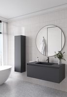 Товар: Тумба под раковину Boheme Armadi Art Quatro 1 100 790-M1-100-A-A подвесная Антрацит профиль Антрацит - фото 3 Тумба под раковину Boheme Armadi Art Quatro 1 100 790-M1-100-A-A подвесная Антрацит профиль Антрацит — фото 3, Мебель для ванной