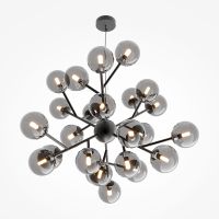 Товар: Подвесной светильник Maytoni Modern Dallas MOD545PL-24B Дымчатый Черный - фото 3 Подвесной светильник Maytoni Modern Dallas MOD545PL-24B Дымчатый Черный — фото 3, Подвесные светильники