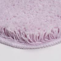 Коврик для ванной комнаты WasserKRAFT Kammel 55х57 BM-8334 Light Lilac — фото 2, Аксессуары для туалета