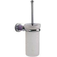 Ершик для унитаза Boheme Murano 10913-V-CR Хром Фиолетовый — фото 1, Ершики для унитаза