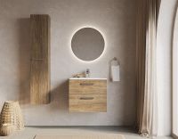 Тумба под раковину Roca Victoria 60 подвесная Орех арт-A857468517 — фото 6, Тумбы под раковину