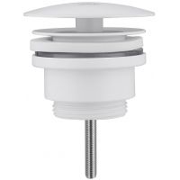 Донный клапан Abber AF0012W Белый — фото 1, Донные клапаны