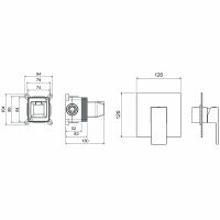 Товар: Смеситель для душа Aquatek Либра AQ1666MB Черный матовый - фото 2 Смеситель для душа Aquatek Либра AQ1666MB Черный матовый — фото 2, Смеситель для душа
