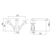 Товар: Смеситель для раковины Migliore Opera 24595 Золото - фото 4 Смеситель для раковины Migliore Opera 24595 Золото — фото 4, Смесители для раковины