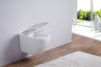 Унитаз Esbano Azalea ESUPAZALW подвесной Белый глянцевый с сиденьем Микролифт — фото 11, Подвесные унитазы