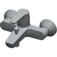 Смеситель для ванны Oras Saga 3940Y Хром — фото 2, Смеситель для ванны