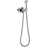 Гигиенический душ со смесителем Aquatek Бетта AQ1023CR Хром — фото 1, Гигиенические души