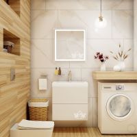 Товар: Зеркало Art&Max Monza AM-Mon-600-600-DS-F с подсветкой с сенсорным выключателем - фото 3 Зеркало Art&Max Monza AM-Mon-600-600-DS-F с подсветкой с сенсорным выключателем — фото 3, Мебель для ванной