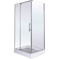 Душевой уголок Esbano ESR-8180 120x80 ESUGR8180 профиль Хром стекло прозрачное — фото 1, Прямоугольные душевые уголки