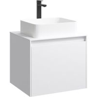 Корпус тумбы под раковину Aqwella 5 Stars Mobi 60 MOB0106W подвесной Белый — фото 1, Тумбы под раковину