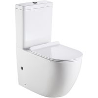 Товар: Унитаз компакт Logan L1C 261949 без бачка с сиденьем Микролифт - фото 1 Унитаз компакт Logan L1C 261949 без бачка с сиденьем Микролифт — фото 1, Унитазы