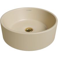 Раковина-чаша Grossman 40 GR-3013BEM Бежевая матовая — фото 1, Раковины накладные