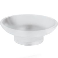 Мыльница Remer SQ ACGL10SU Белая — фото 1, Мыльницы