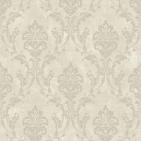 Обои Grandeco Universe 5 UI 2003 Винил на флизелине (1,06*10,05) Бежевый/Коричневый/Серебряный, Штукатурка/Дамаск — фото 1, Обои для стен