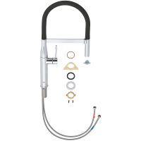 Товар: Смеситель для кухни Grohe Essence New 30294000 Хром Черный - фото 7 Смеситель для кухни Grohe Essence New 30294000 Хром Черный — фото 7, Смесители