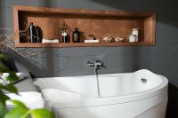 Товар: Акриловая ванна Aquanet Jamaica 160x100 L 205486 без гидромассажа - фото 8 Акриловая ванна Aquanet Jamaica 160x100 L 205486 без гидромассажа — фото 8, Акриловые ванны